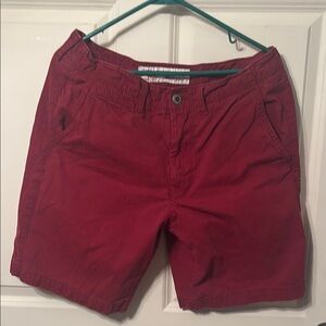 American Eagle Outfitters Red Men's Bermudas